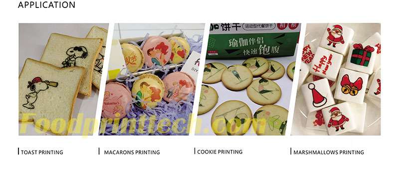 طابعة طعام مسطحة مقاس A2 لطباعة صور الطعام الصالحة للأكل،-العلامة التجارية Foodart،-شركة Foodprinttech،