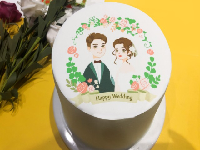 Wedding cake printing