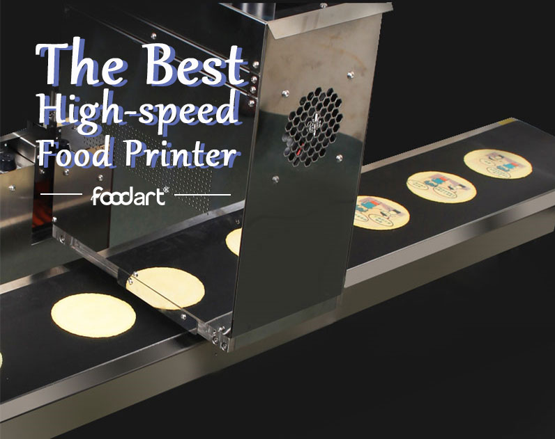 أفضل طابعة طعام عالية السرعة من شركة Foodprinttech